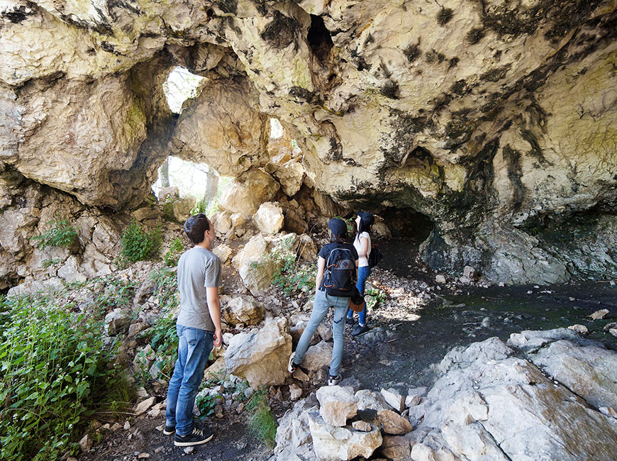 Eiszeitspur Bockstein im Lonetal