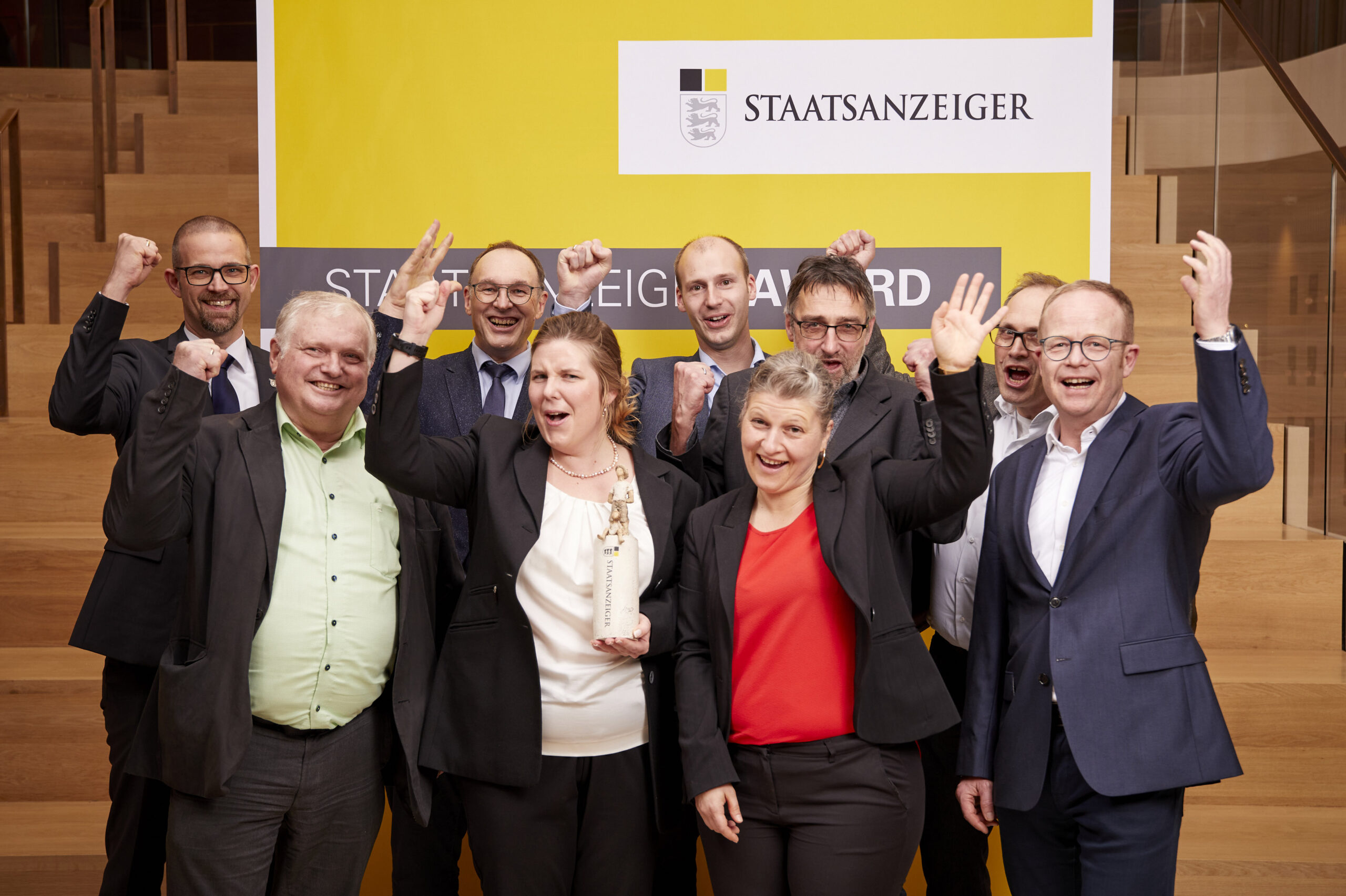 AG Weltkultursprung freut sich über Staatsanzeiger Award